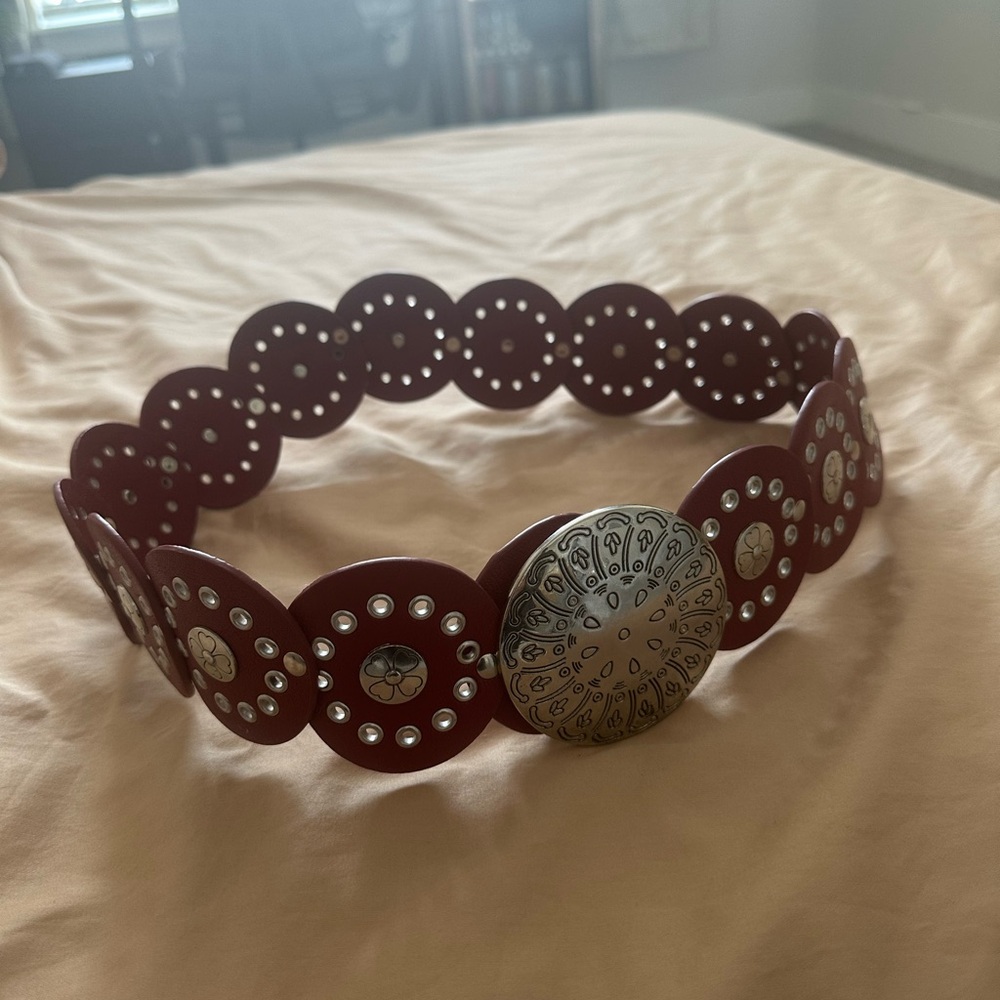Karelle Belt Red / Burgundy